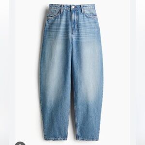 H&M Barrel High Waist Jeans